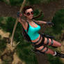 Lara Swings into Action