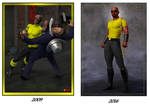 Luke Cage Before and After by sodacan