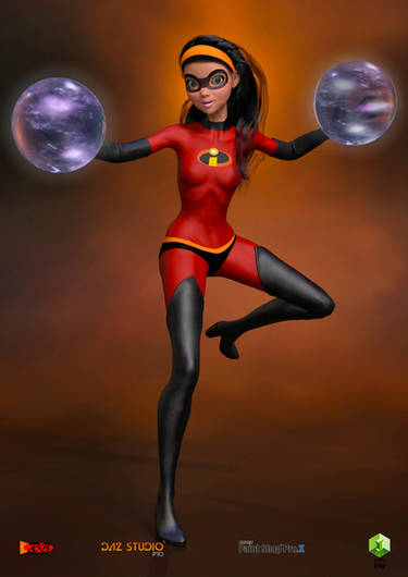 Violet Parr - Invisigirl 01