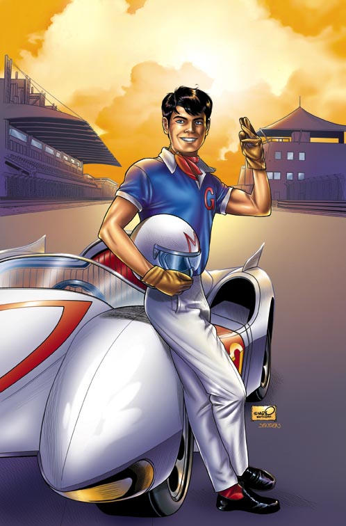 Speed Racer Villain Speed Racer Variant Cover by sharpbrothers on DeviantArt