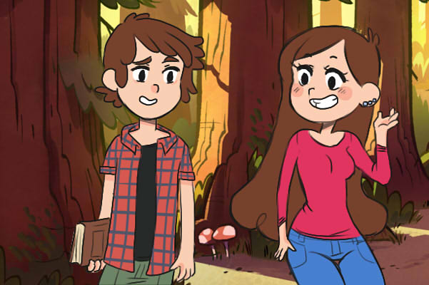 Gravity Falls - older twins