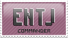 ENTJ stamp