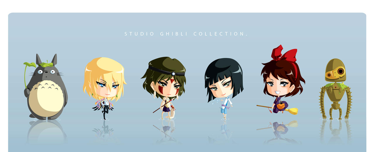 Studio Ghibli Chibi Set by Aniteen9 on DeviantArt