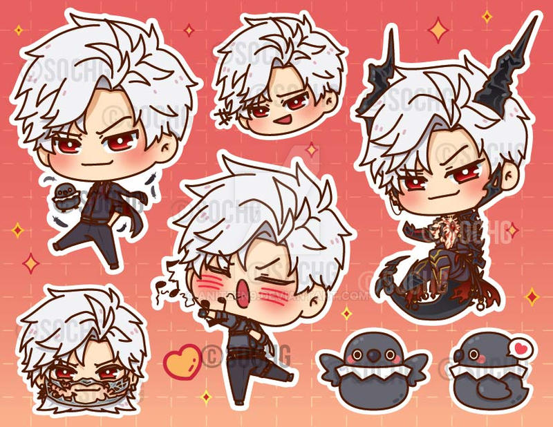 Sylus Sticker Sylus Stickers by Aniteen9 on DeviantArt