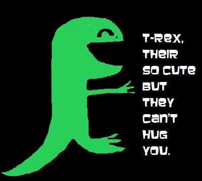 T-REX HUG MEME by robogeek100 on DeviantArt