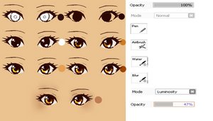 Manga Eye tutorial