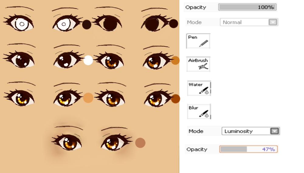 Manga Eye tutorial by XMajutsu-shiX on DeviantArt