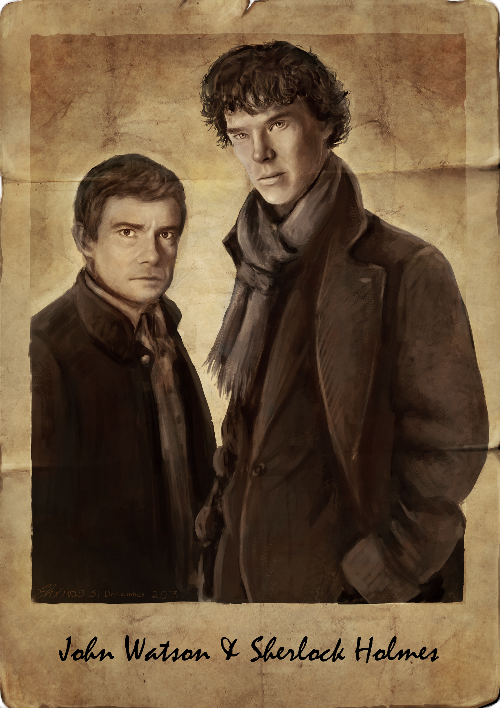 John Watson and Sherlock Holmes