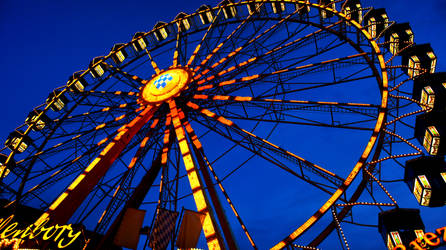 Wuerzburg Kiliani Giant Wheel.