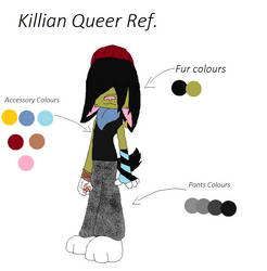 Killian Queer Ref Sheet for OCT's