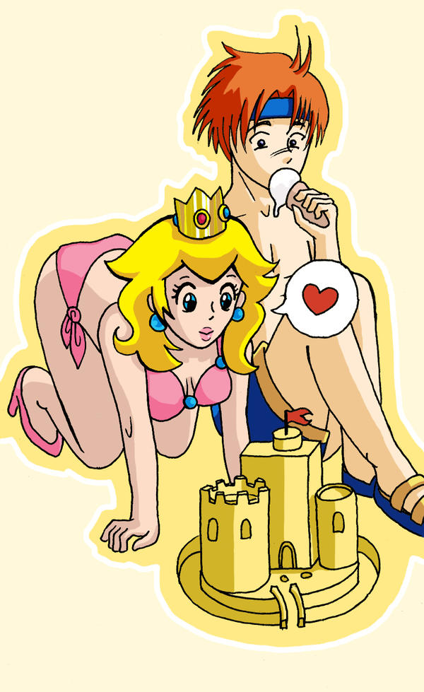 Princess Peach and Roy