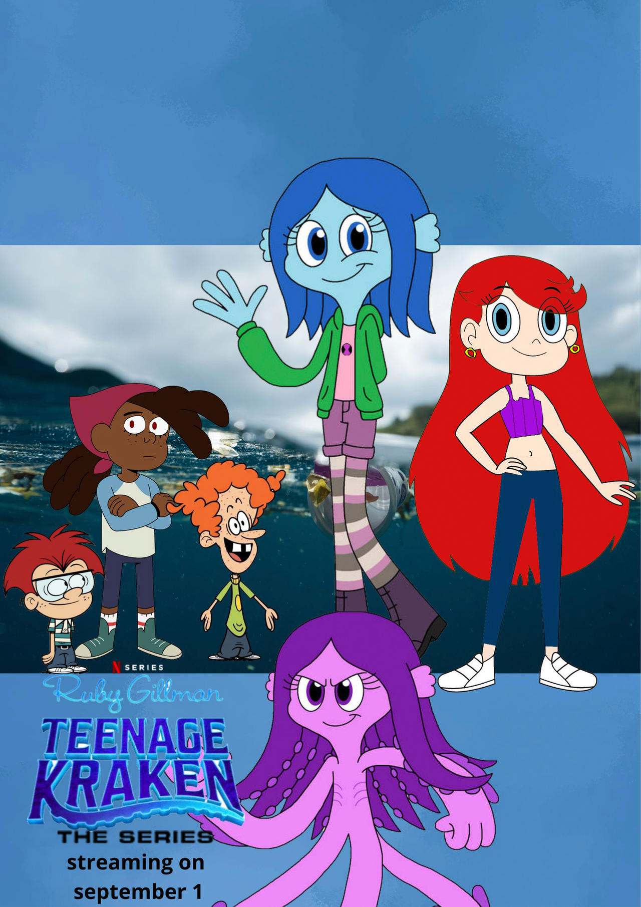 Ruby Gillman Teenage Kraken The Series Poster by matiascaroplaza on ...