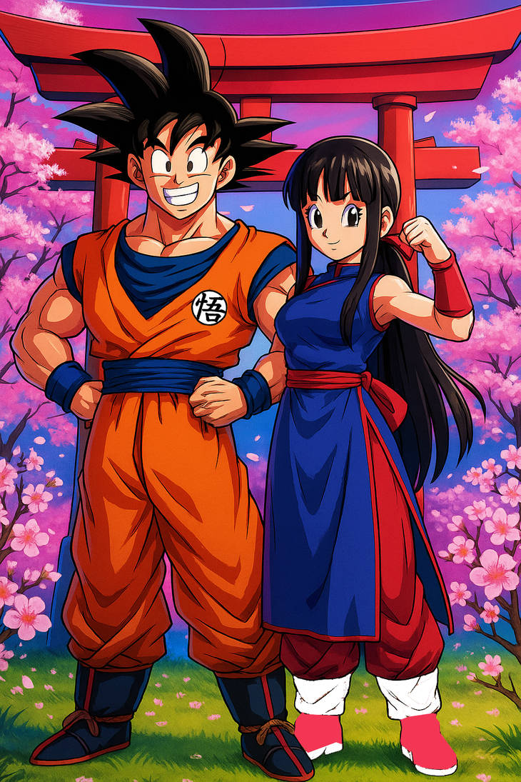 Goku And Chi Chi New Fanart Edition Of Dragon Ball By Matiascaroplaza goku-and-chi-chi-new-fanart-edition-of-dragon-ball-by-matiascaroplaza