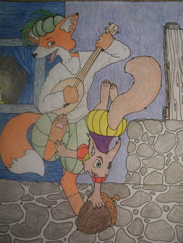 Fox Bard + Squirrel Performer