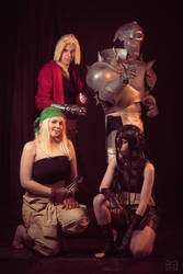 edward elric cosplay (group pic )