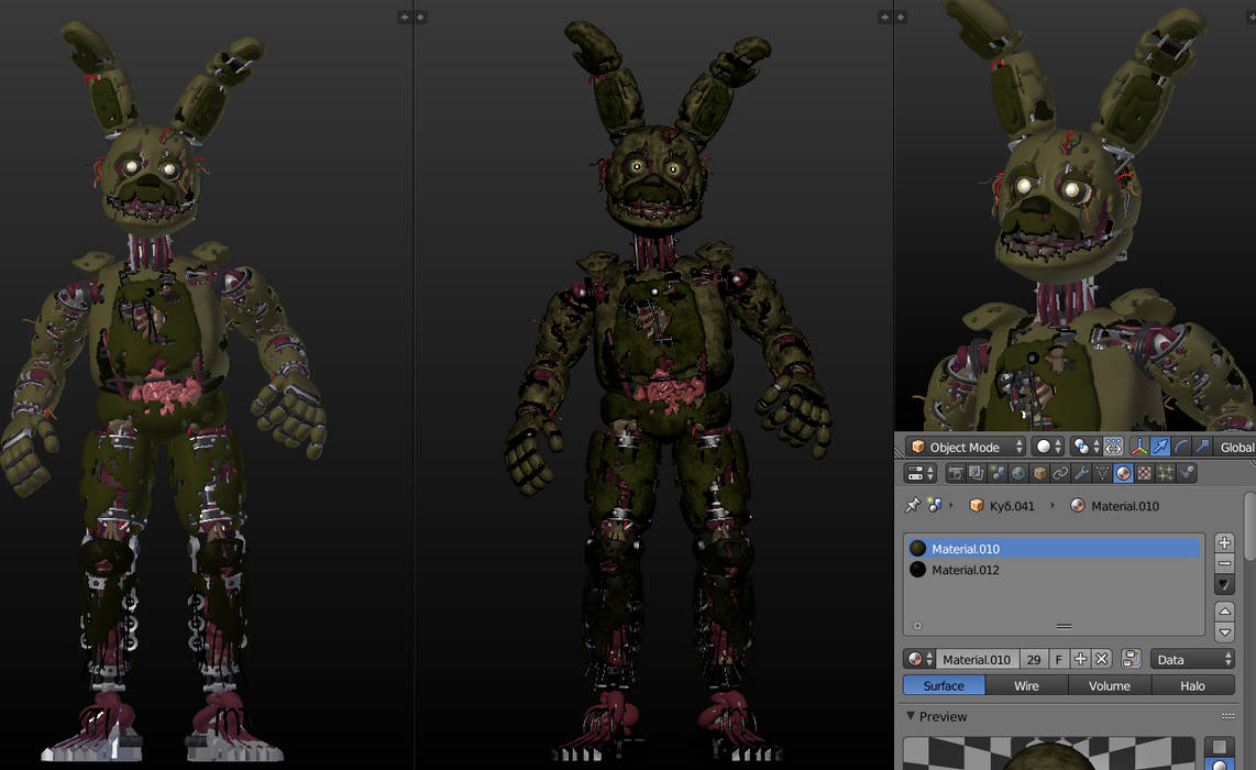 Error 666 Spring Trap Springtrap wip by CursedManR on DeviantArt