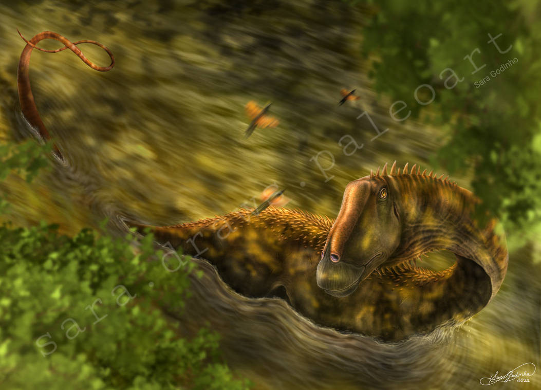 Mokele Mbembe by saradrawspaleoart on DeviantArt