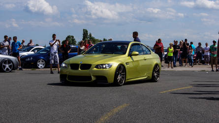 Green BMW