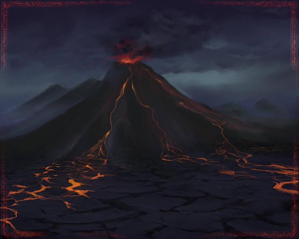 Volcano Deviantart Volcano by maliDM on DeviantArt