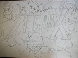 Megaman X6 manga chapter 1 cover