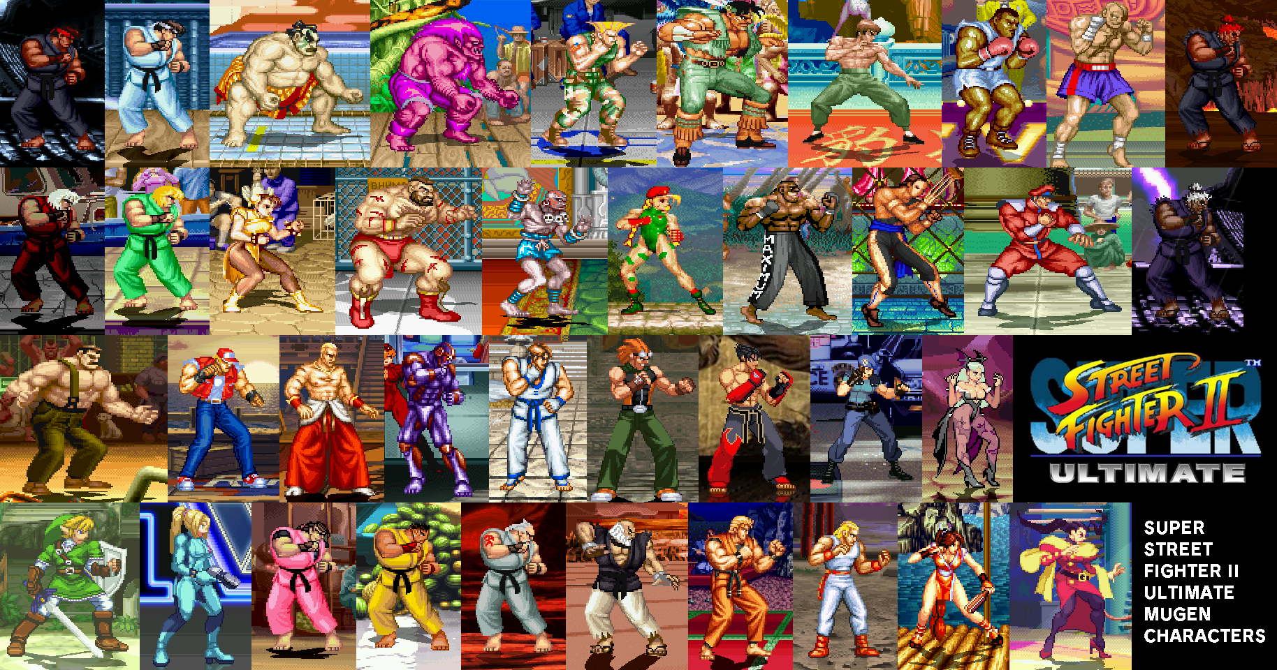 Super Street Fighter Ll Ultimate Mugen Characters By Cherryr95 On is one of...