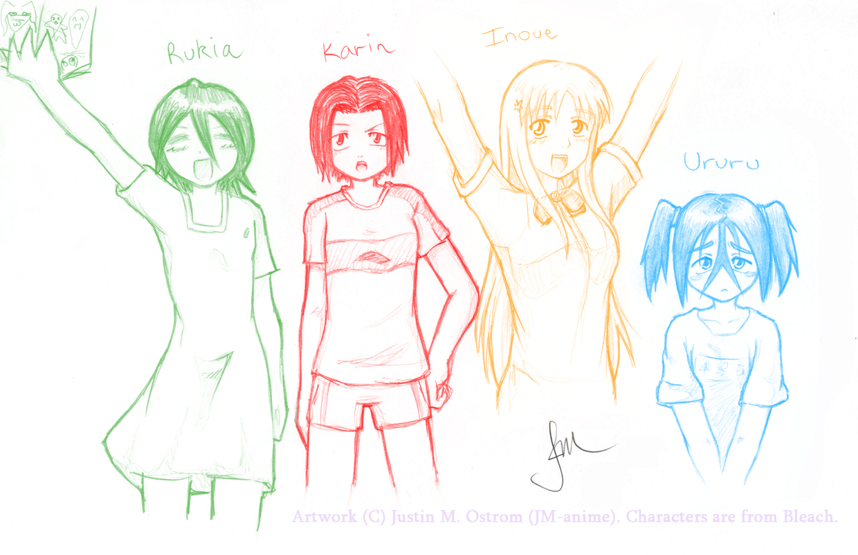 - Bleach Girls - by JM-anime on DeviantArt