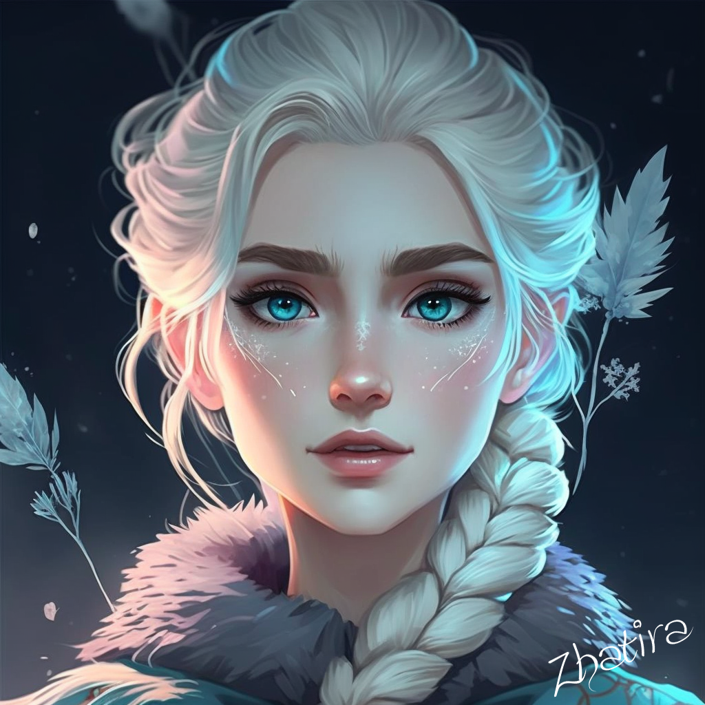 Elsa Frozen Anime Style by Zhatira on DeviantArt Elsa Frozen Anime Style by Zhatira on DeviantArt