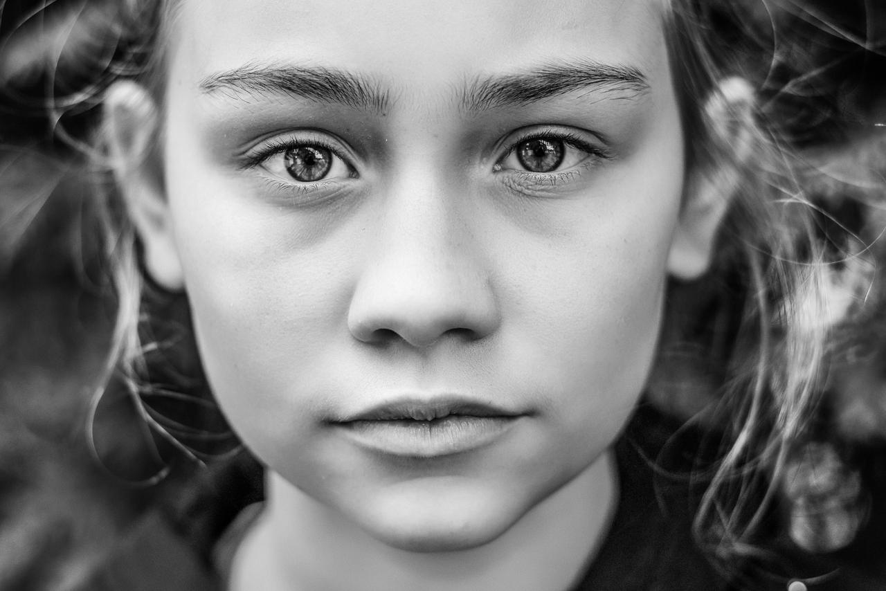 Portrait of an 10 year old girl by DeviousToc on DeviantArt