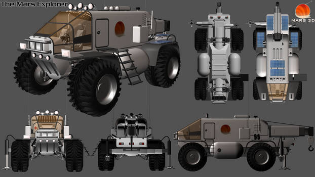 Mars 3D - The Mars Explorer