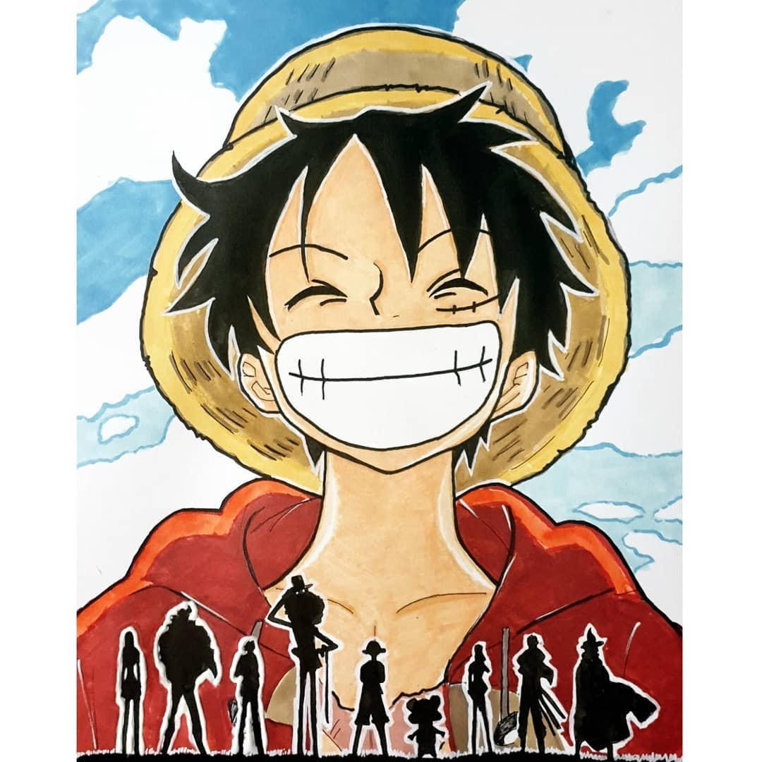 One Piece Monkey D Luffy By Glowartdesigns On Deviantart