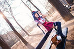 LoL - Sunny Breeze / Ahri by TrustOurWorldNow