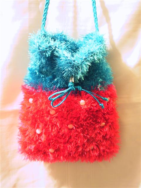 Fun fur purse 8