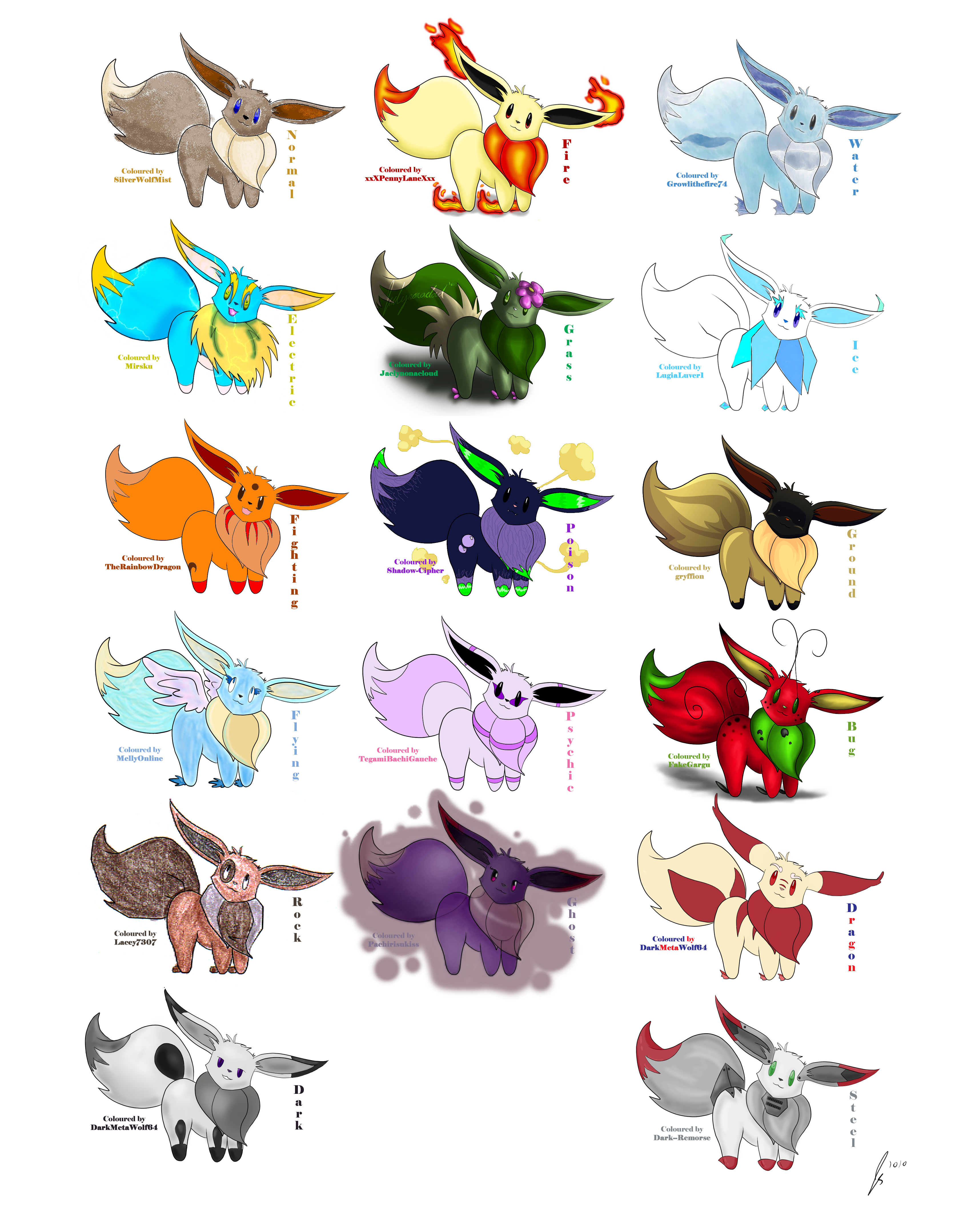 evee evolucao on pokemon-Rhythm - DeviantArt