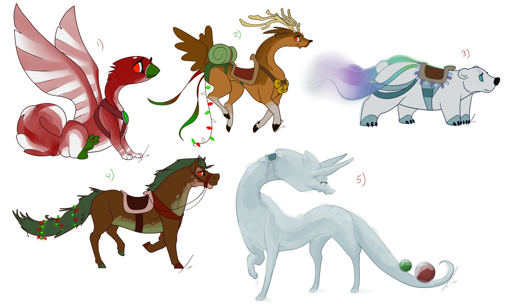 DTA Christmas Mounts