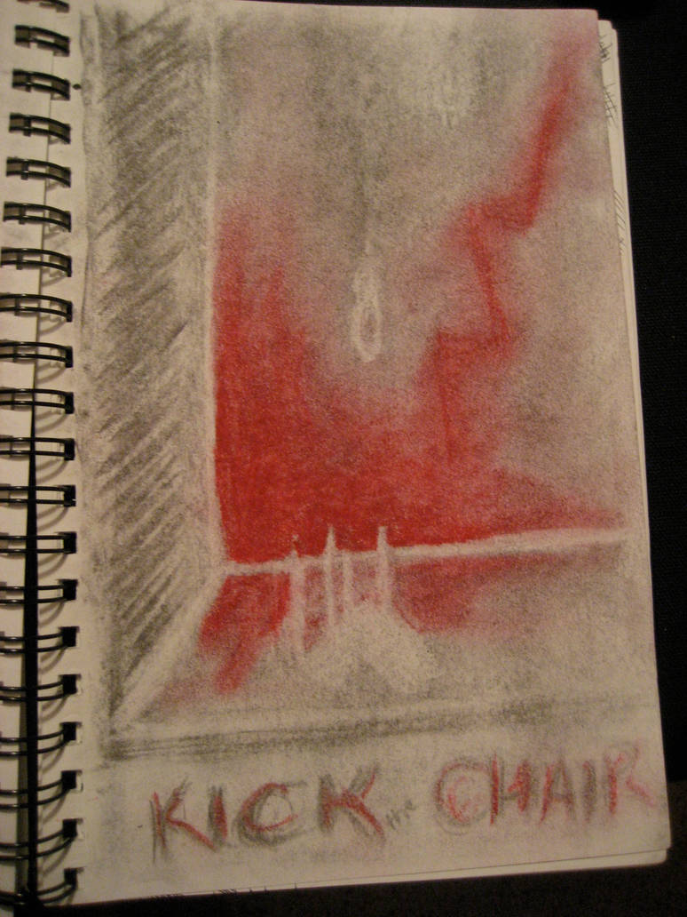 kick the chair. by ElizaLorraine on DeviantArt