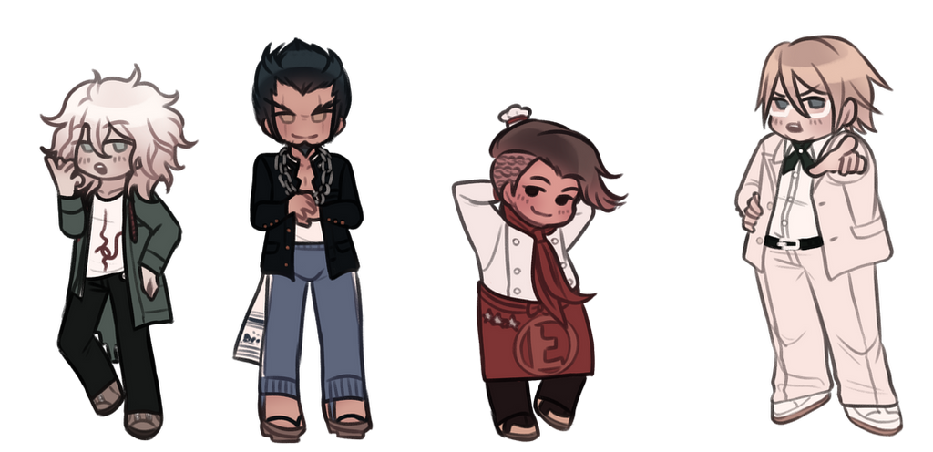 DR2 Chibis 4 by Nekromeowncer on DeviantArt