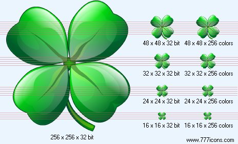 Four-leafed clover Icon