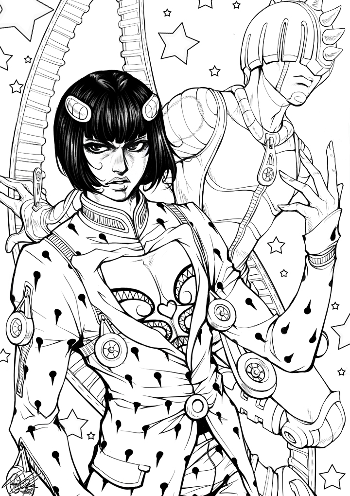 Eclipse-BrunoBuccelati[JoJosBizarreAdventure]_Line