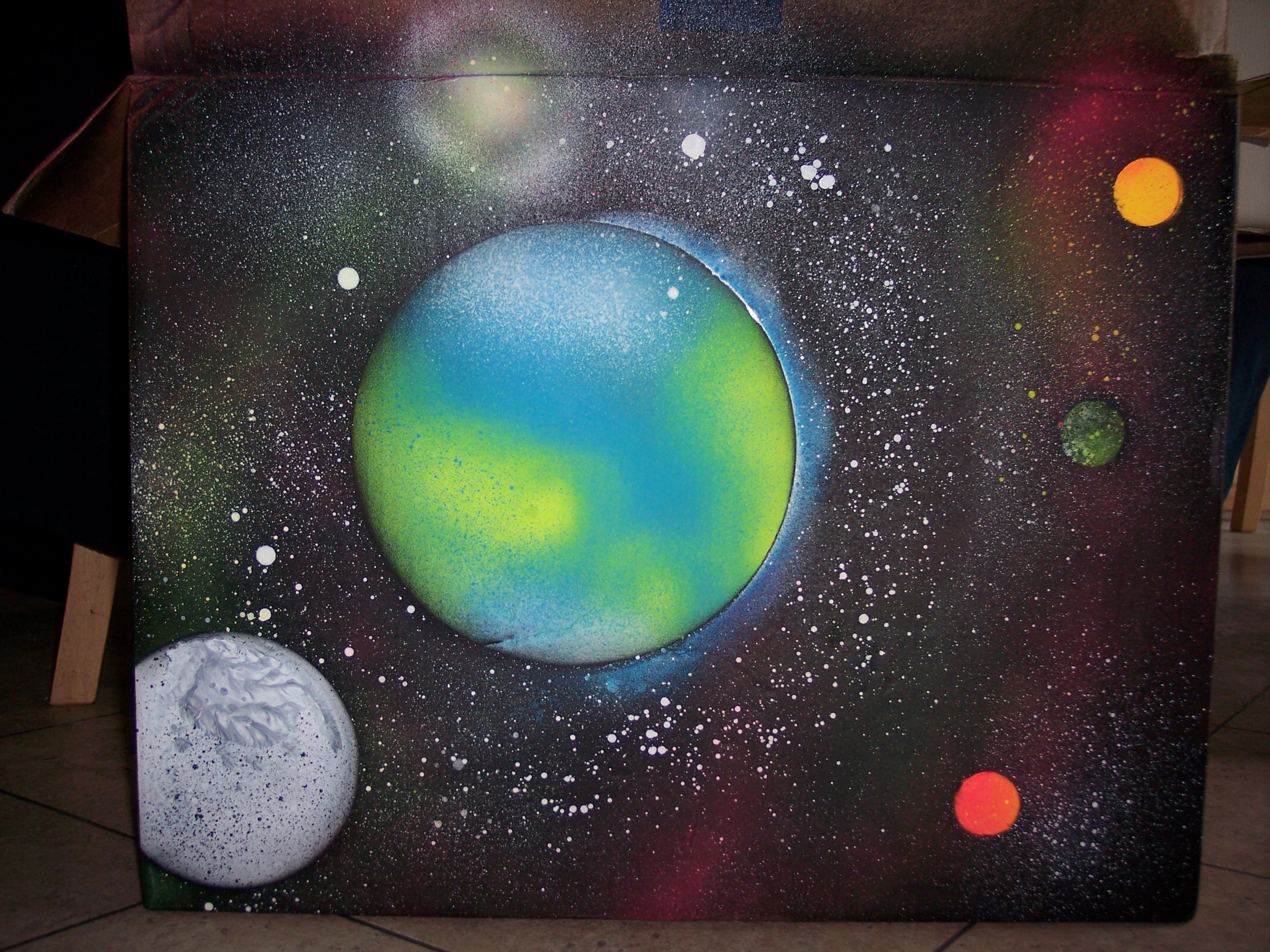 Sprayed Space