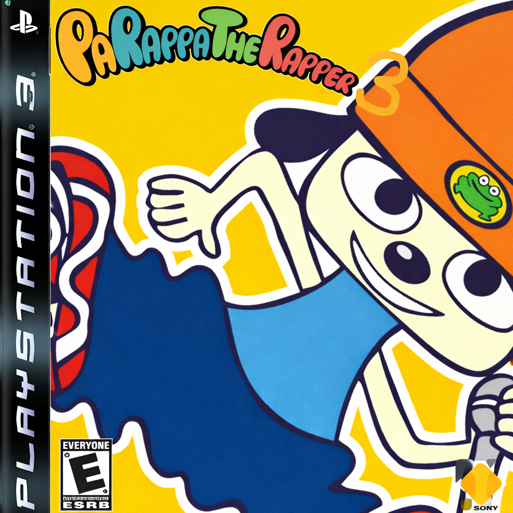 Parappa Rapper 3 Parappa the Rapper 3 NTSC-U Cover Art by 1Alex1974a on DeviantArt
