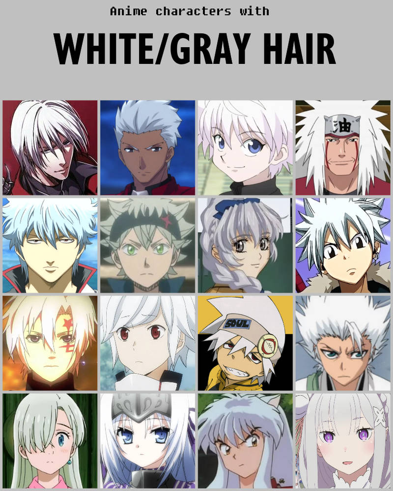 Anime hair colors by jonatan7 on DeviantArt