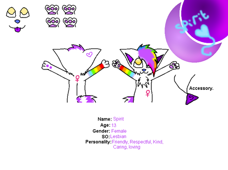 New Fursona- Spirit