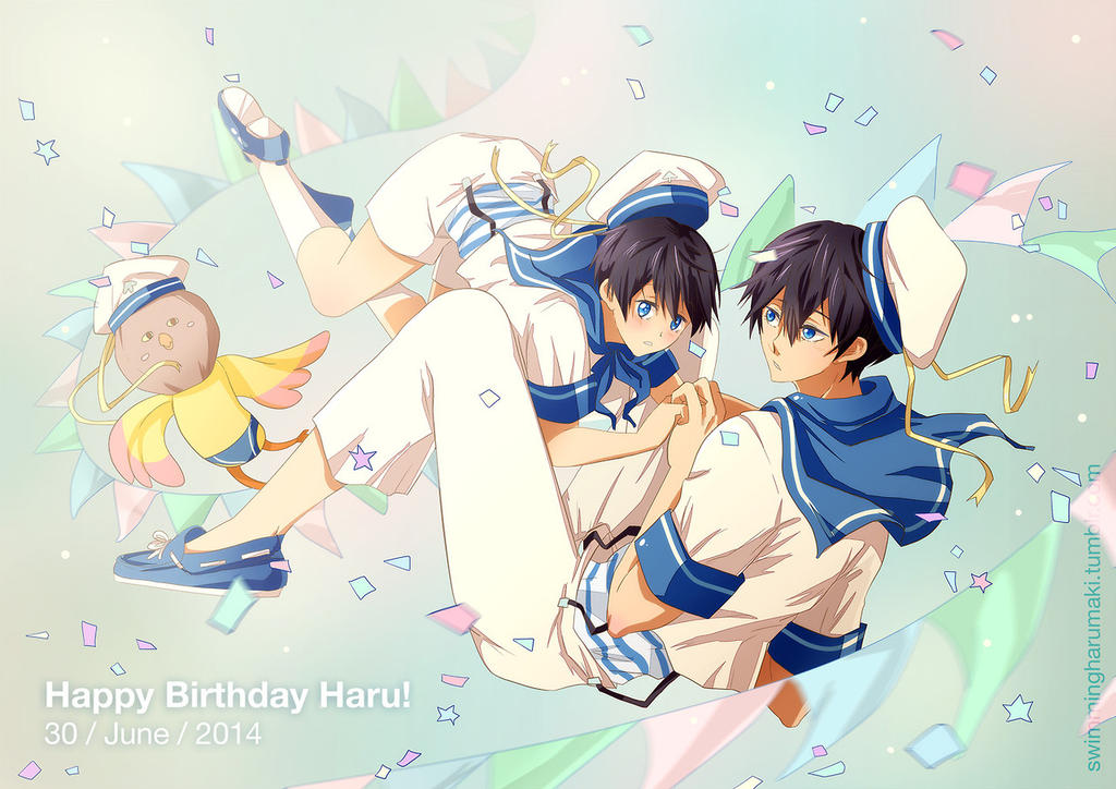 Free! Happy  Bday Haru!