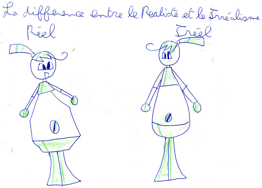 Difference with the Real y Irreal by zigaudrey on DeviantArt