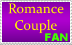 Stamp-Romance Couple Fan