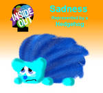 Inside Out-Sadness represented by a Hedgehog