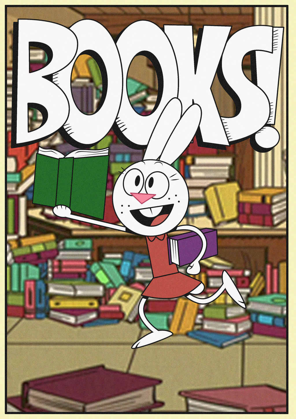 Reading Rabbit by zigaudrey on DeviantArt