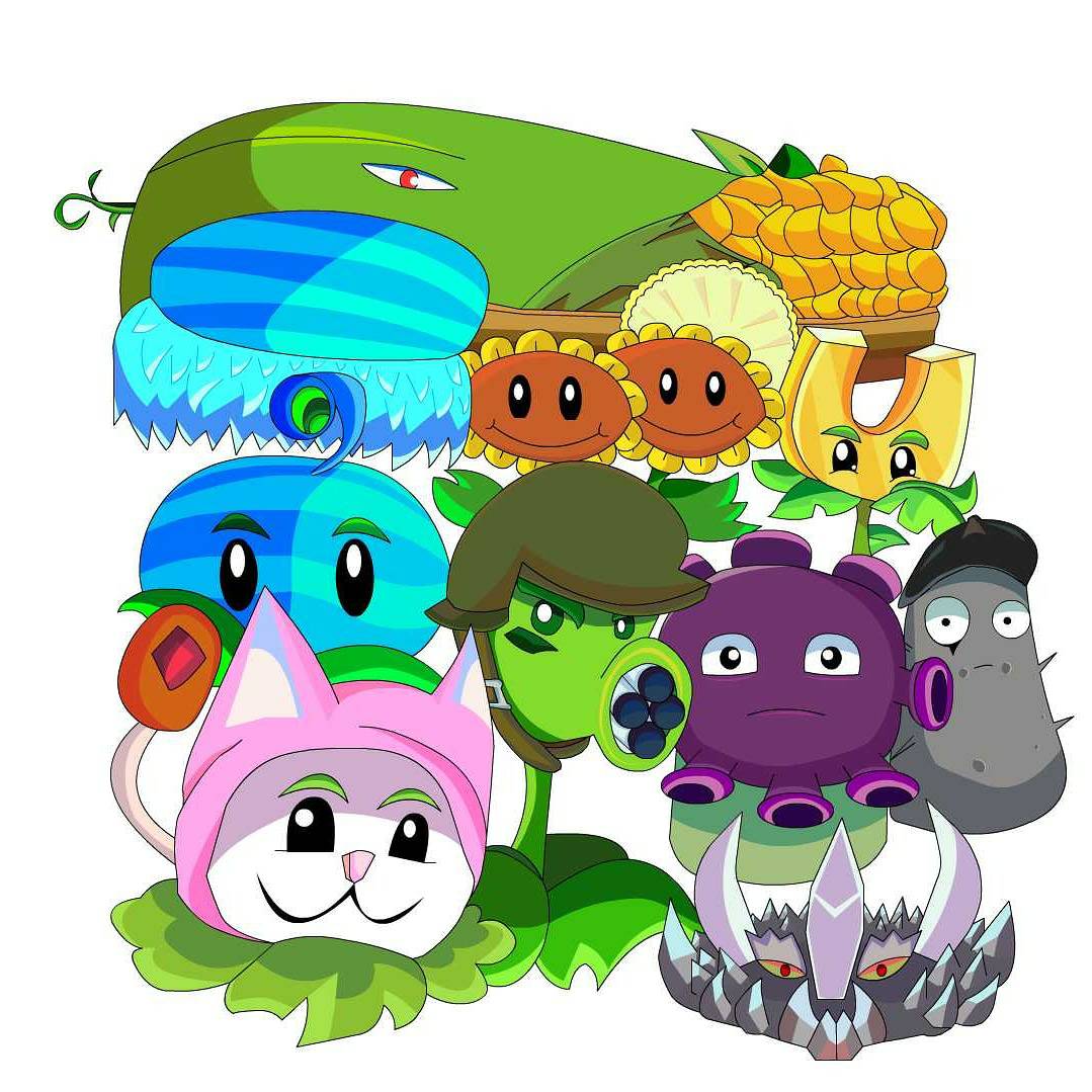 Plants Vs Zombies 2 plants by RudyThePhoenix on DeviantArt