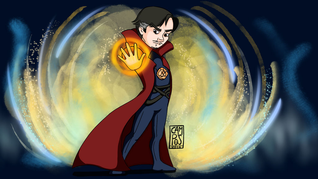 Doctor Strange Cartoon by iMarianaPC on DeviantArt