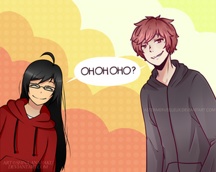 Oho ho ho? (Human ver.) by Shina-Anahaku